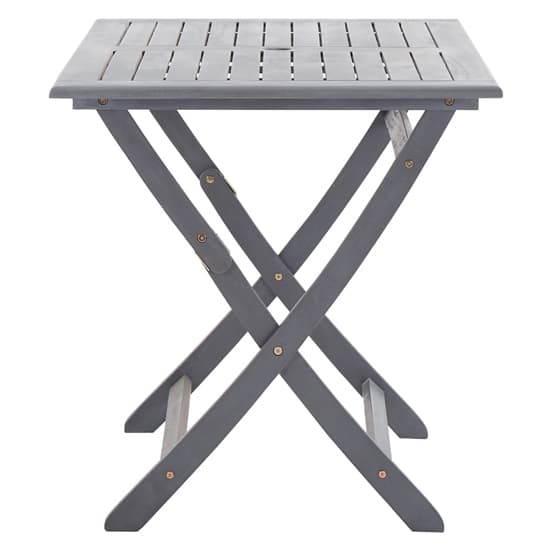 Libni Rectangular Folding Wooden Garden Dining Table In Grey_3