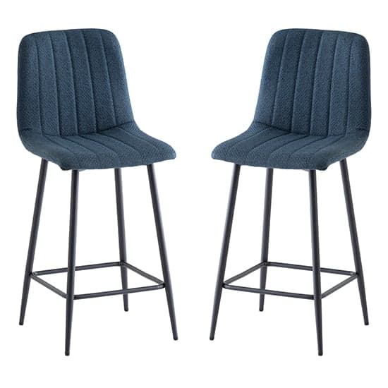 Lillie Blue Fabric Counter Bar Stools In Pair_1