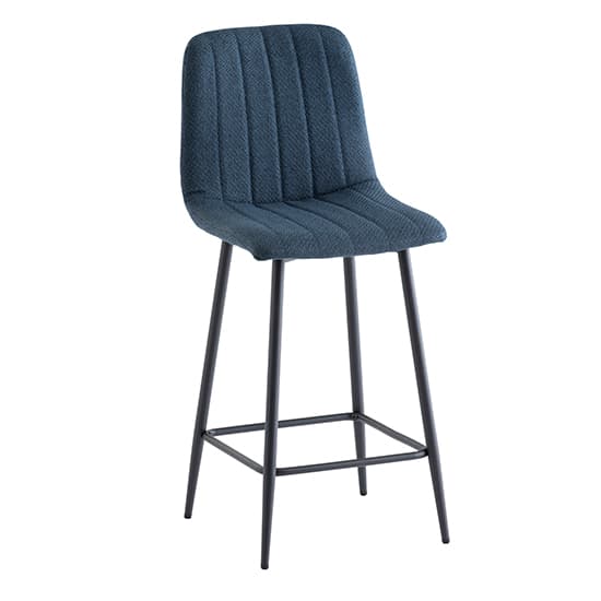 Lillie Fabric Counter Bar Stool In Blue_1