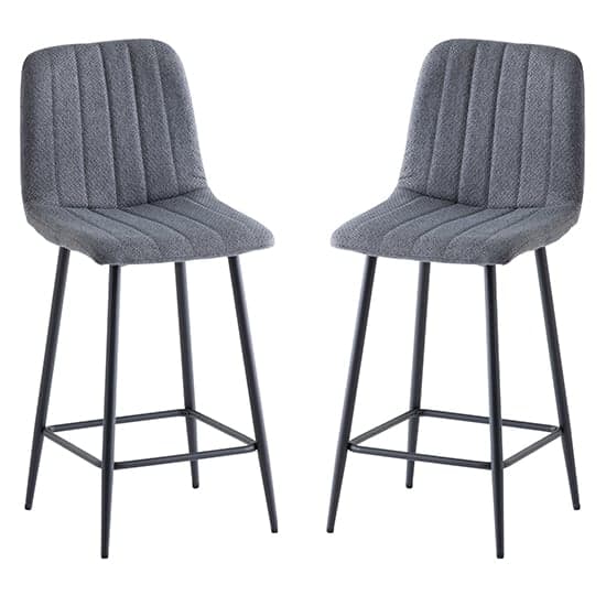 Lillie Grey Fabric Counter Bar Stools In Pair_1