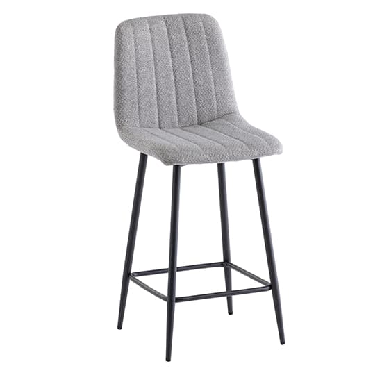 Lillie Silver Fabric Counter Bar Stools In Pair_2