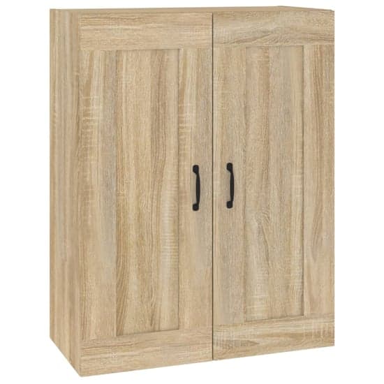 Lima Wooden Wall Storage Cabinet With 2 Doors In Sonoma Oak_3