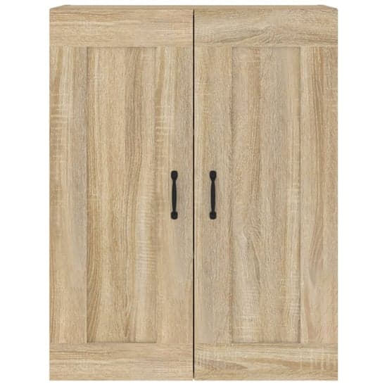 Lima Wooden Wall Storage Cabinet With 2 Doors In Sonoma Oak_4