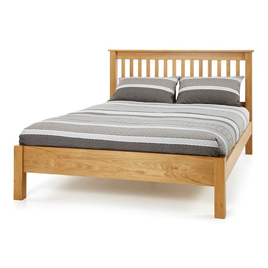 Lincoln Wooden King Size Bed In Oak_2