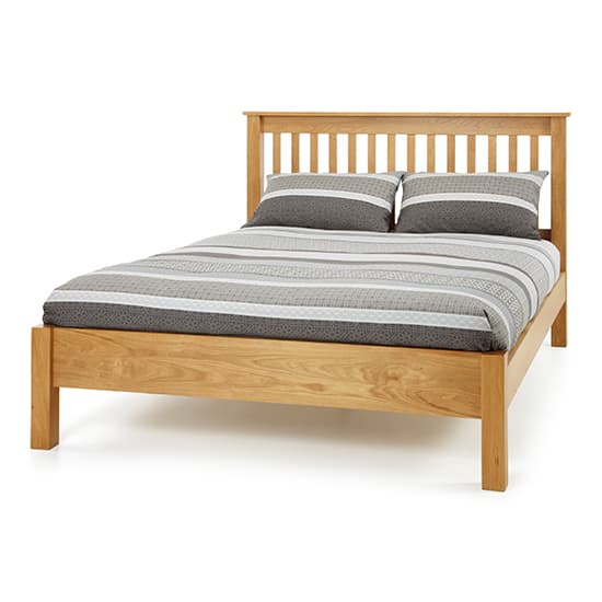 Lincoln Wooden Super King Size Bed In Oak Furniture in Fashion