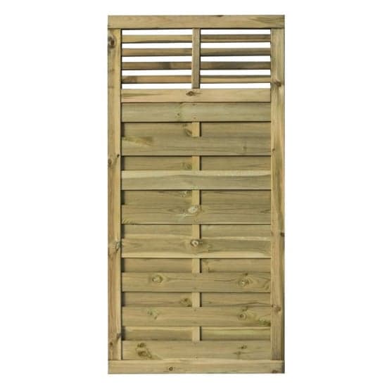 Llanelli Set Of 3 Wooden 3x6 Screen In Natural Timber_2