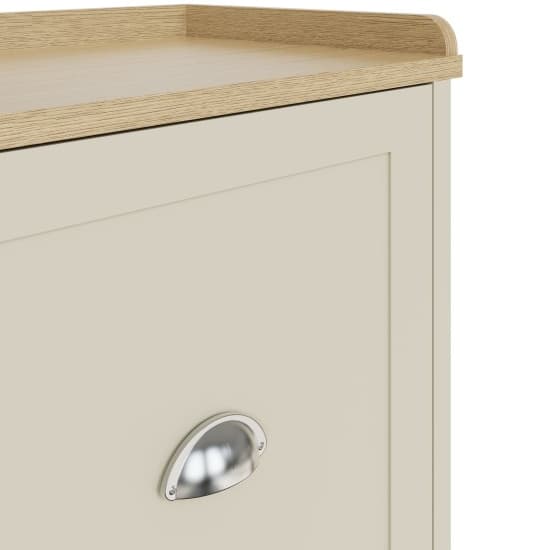 Loftus Wooden Shoe Storage Bench With 2 Doors In Cream_4