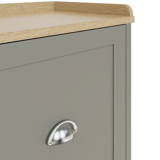 Loftus Wooden Shoe Storage Bench With 2 Doors In Grey_4