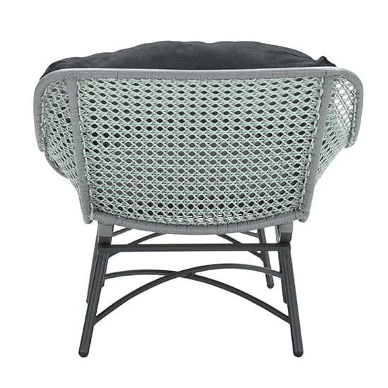 Logera Relaxing Chair With Stool In Reflex Black And Green_5