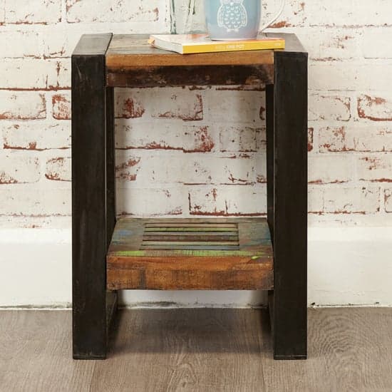 London Urban Chic Low Wooden Lamp table_2