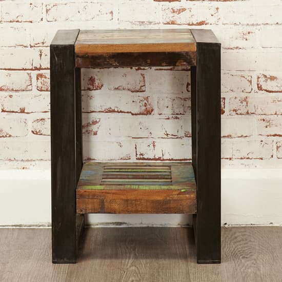 London Urban Chic Low Wooden Lamp table_3