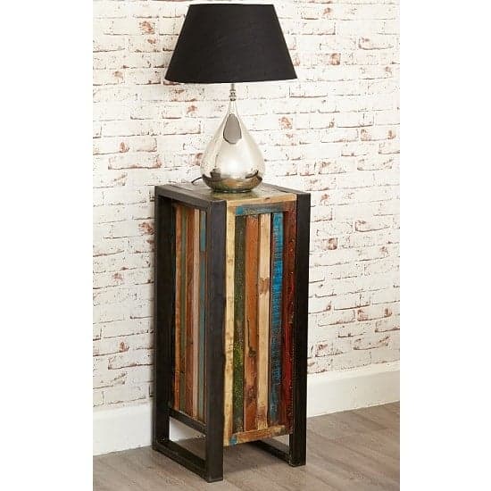 London Urban Chic Wooden Plant Stand Or Lamp Table_2