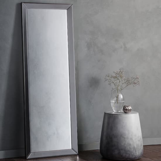 Lorain Bevelled Full Length Wall Mirror In Euro Grey_2