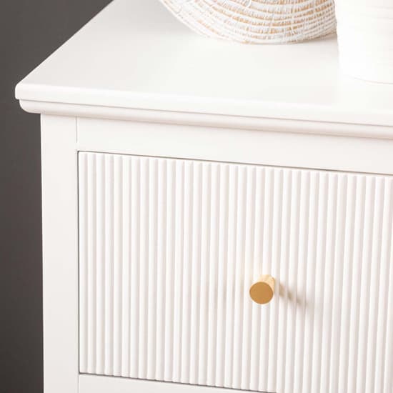 Lorain Wooden Chest Of 4 Drawers In Frosty White_3
