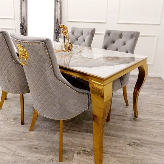 Laval Large Sintered Stone Top Dining Table In Pandora_3