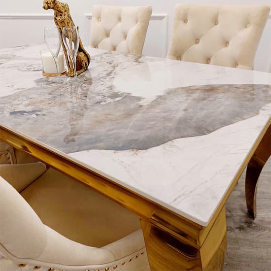 Laval Large Sintered Stone Top Dining Table In Pandora_6