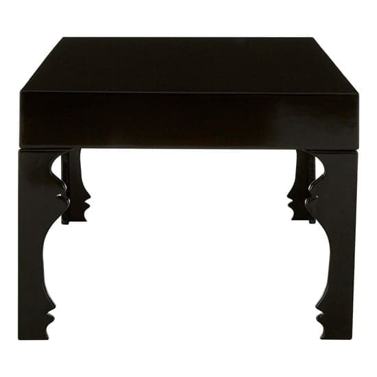 Louis Rectangular High Gloss Coffee Table In Black_3