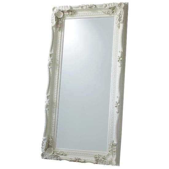 Louisa Rectangular Leaner Mirror In Cream Frame_2