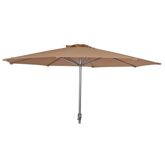 Loxe Tilt And Crank Olefin 3000mm Fabric Parasol In Taupe_1