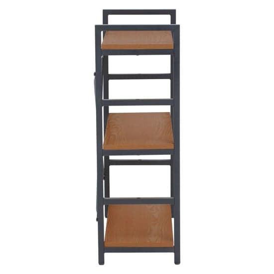 Loxton Wooden 3 Tiered Shelving Unit In Red Pomelo_2