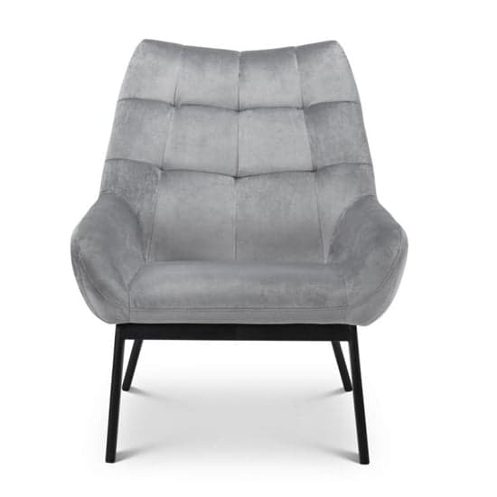 Landry Velvet Lounge Chaise Chair In Grey_3