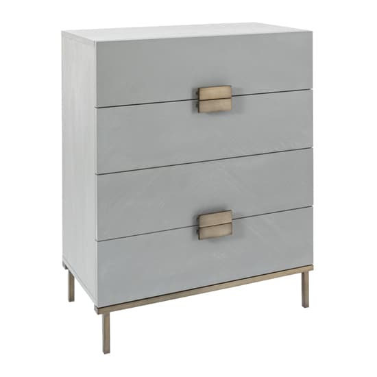 Lucy Wooden Chest Of 4 Drawers In Grey Oak_3