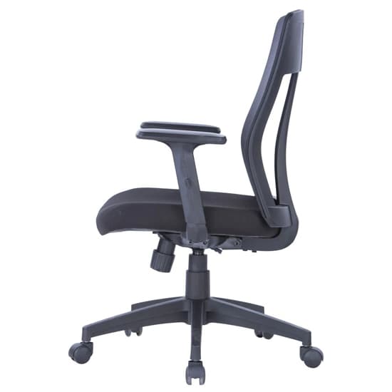 Lugano Mesh Fabric Home And Office Chair In Black_3
