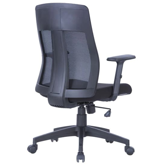 Lugano Mesh Fabric Home And Office Chair In Black_4