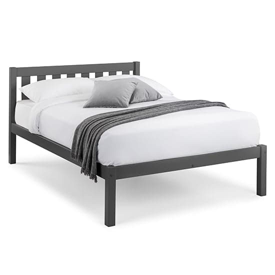Lajita Wooden Double Bed In Anthracite_1