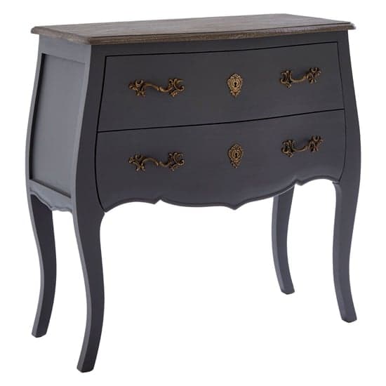 Luria Wooden Chest Of 2 Drawers In Dark Grey_1