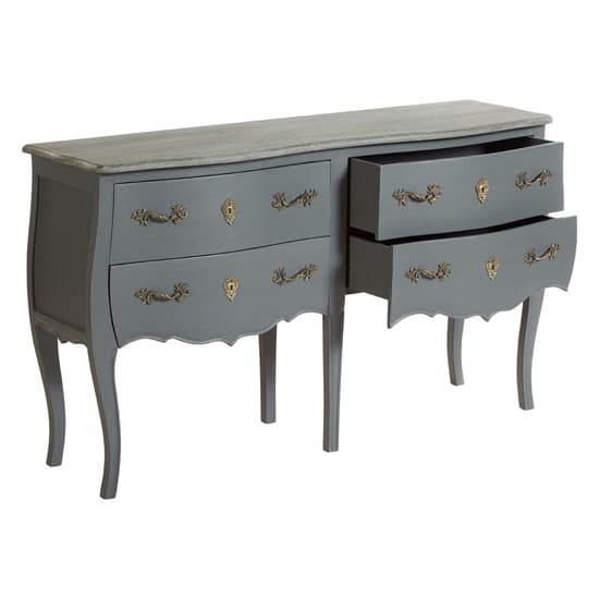 Luria Wooden Double Chest Of 4 Drawers In Grey_3