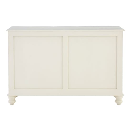 Luria Wooden Sideboard With 6 Drawers And 2 Doors In White_5