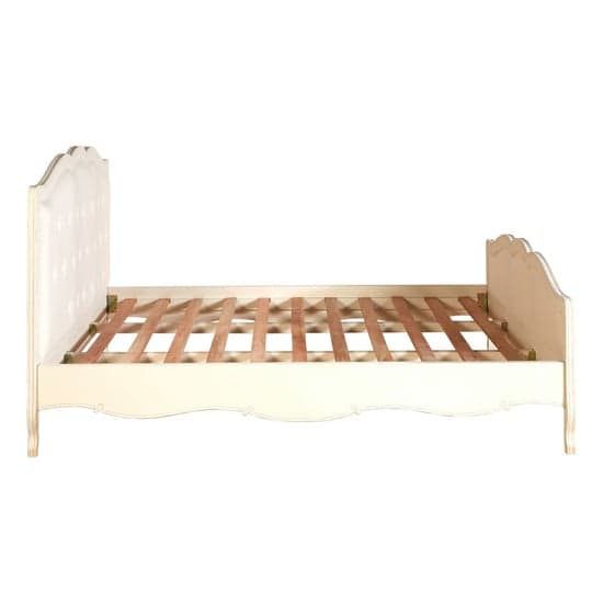 Luria Wooden Super King Size Bed In White_3