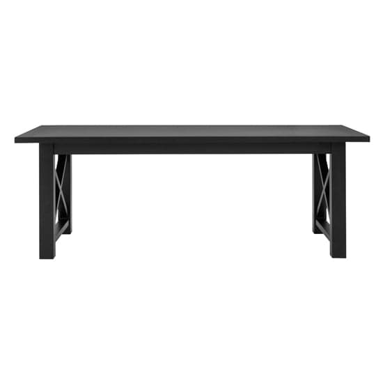 Lyox Rectangular Wooden Dining Table In Black_2