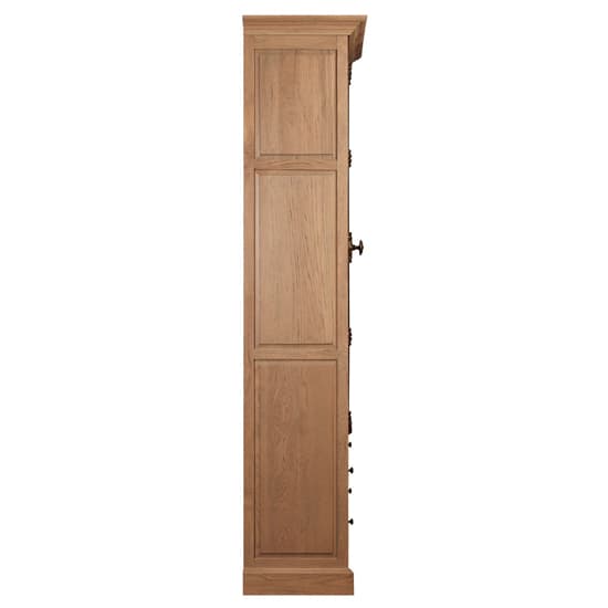 Lyox Wodoen 2 Doors 2 Drawers Display Cabinet In Natural_3