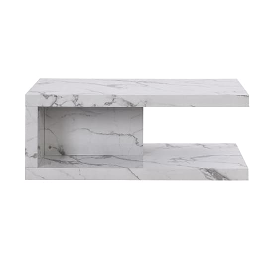 Lyra High Gloss Coffee Table In Diva Marble Effect_6