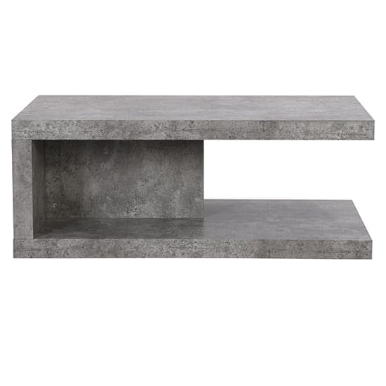 Lyra Wooden Coffee Table In Concrete Effect_7