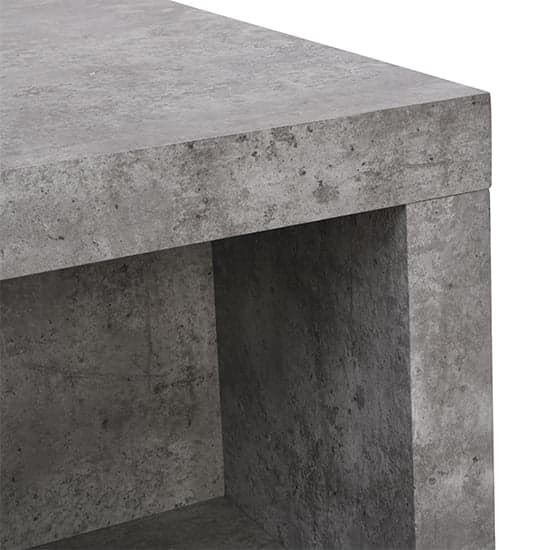 Lyra Wooden Coffee Table In Concrete Effect_9