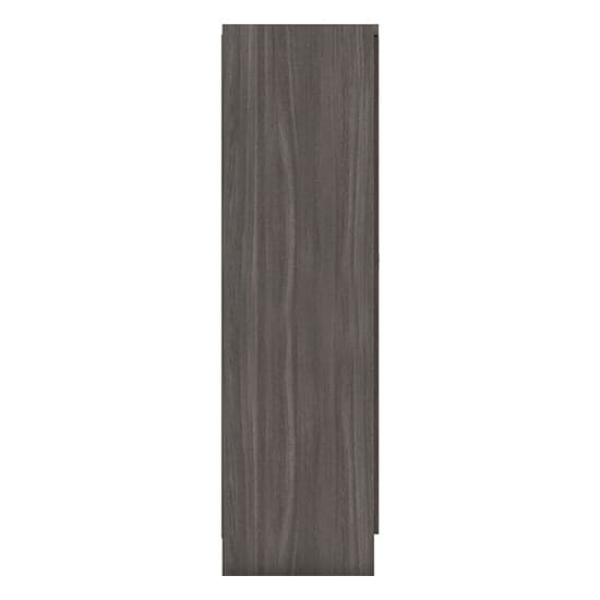 Mack Mirrored Wardrobe With 6 Doors In Black Wood Grain_4