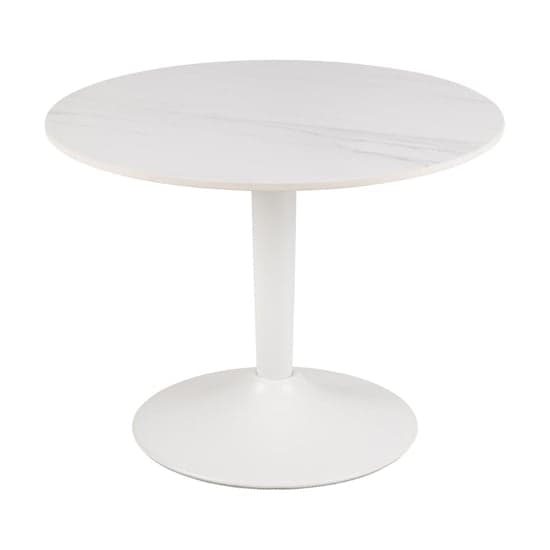 Macon Ceramic Coffee Table Round In Unico White_2