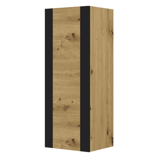 Macon Wooden Storage Cabinet Wall 1 Door In Artisan Oak_1