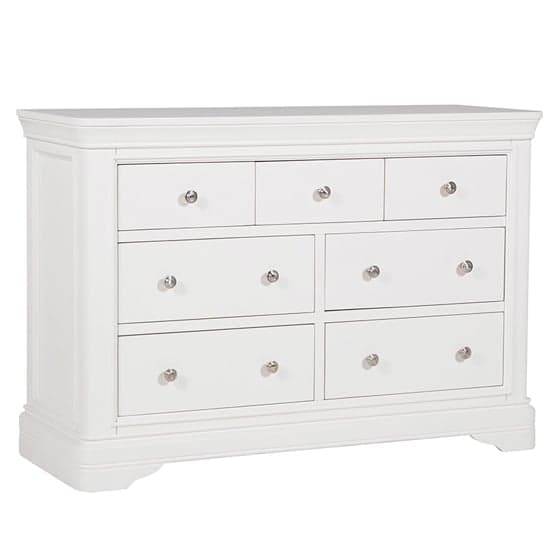 Macon Wooden Chest Of 7 Drawers In White_1