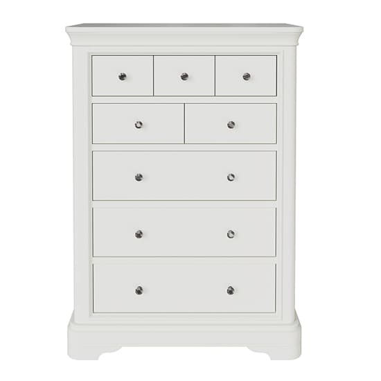 Macon Wooden Chest Of 8 Drawers In White_3