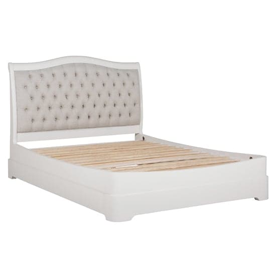 Macon Wooden Double Bed In White_2