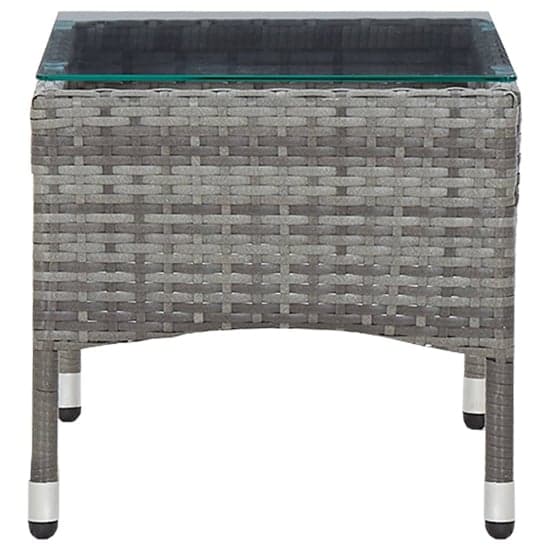 Macy Rattan Garden Coffee Table Small In Grey With Glass Top_3