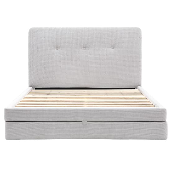 Madera Fabric Double Bed With Storage In Taupe_3