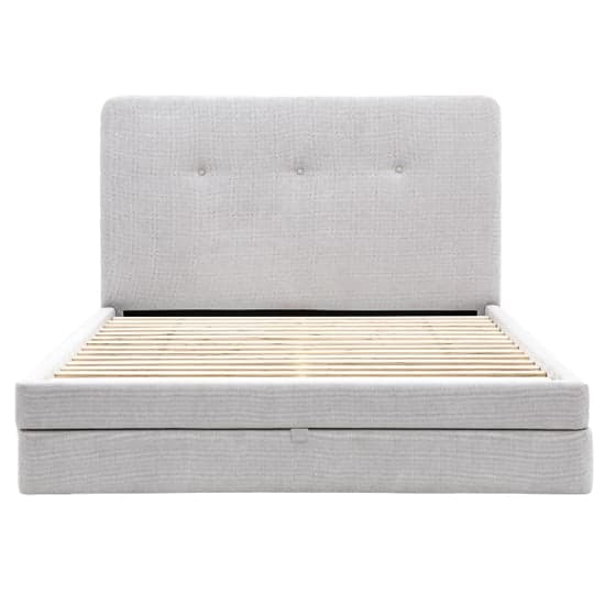 Madera Fabric King Size Bed With Storage In Taupe_3