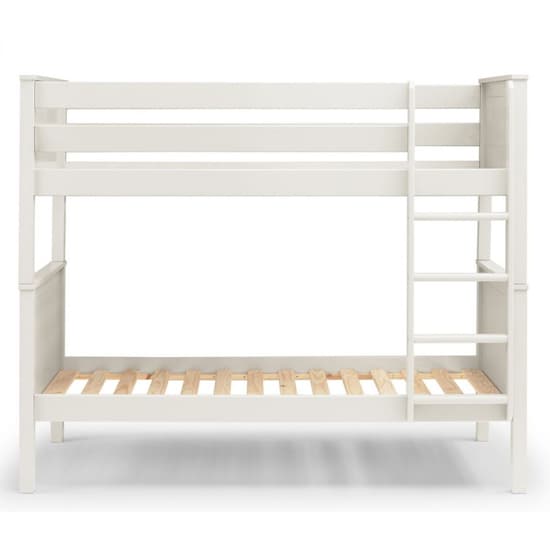 Madge Wooden Bunk Bed In Surf White Furniture in Fashion
