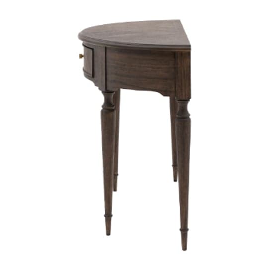 Madisen Wooden Console Table With 1 Drawer In Coffee_4