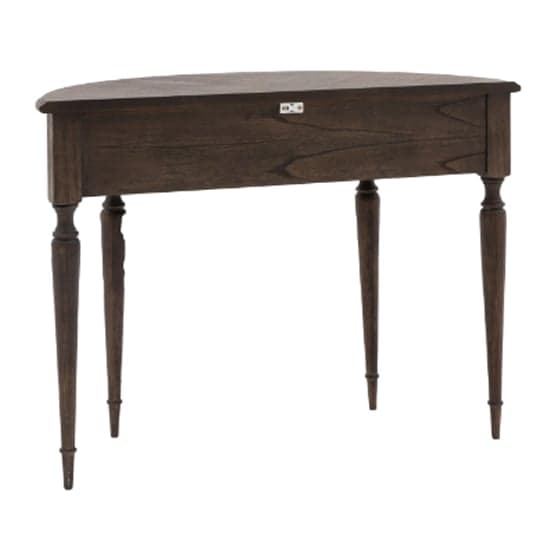 Madisen Wooden Console Table With 1 Drawer In Coffee_5